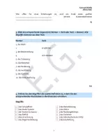 Vorschau - Arbeitsblätter - Übungen - "Kurz und bündig" von A.Klein (Themenbereich-Ausbildung) - Seite 1
