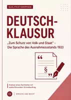 Vorschau - Arbeitsblätter - Deutsch-Klausuren Q2: Sprache und Macht. Sprache, Herrschaft & NS-Macht – Recht, Propaganda und Legitimation - Seite 1
