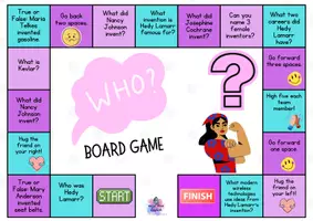 Vista previa - Juegos / Gamificación - Female Inventors SPEAKING BOARD GAME - Portada