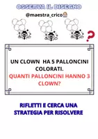anteprima - Materiale di supporto/inclusione - PROBLEMI DI CARNEVALE CON LA MOLTIPLICAZIONE - Pagina 1