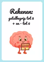Voorbeeld - Getalbegrip t.e.m. 8 & +/- t.e.m. 6 - Pagina 1