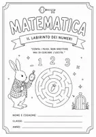 anteprima - Materiale di supporto/inclusione - ALICE NEL PAESE DELLE MERAVIGLIE – COPERTINE PER QUADERNI PER OGNI MATERIA - Pagina 2