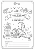 anteprima - Materiale di supporto/inclusione - ALICE NEL PAESE DELLE MERAVIGLIE – COPERTINE PER QUADERNI PER OGNI MATERIA - Pagina 3