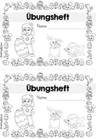 Vorschau - Arbeitsblätter - Ostern | Deutsch Osterheft | Miniheft | Freiarbeit | Klasse 1 - Seite 2