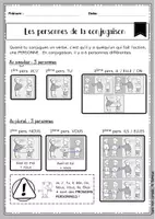 Aperçu - Préparation de séquence / Séquence complète - Les personnes de la conjugaison - Page 2