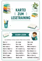 Vorschau - Arbeitsblätter - Lesekartei für die Grundschule - Seite 2