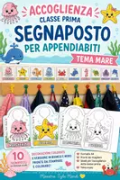 anteprima - Flashcard - Cl.PRIMA Accoglienza - SEGNAPOSTO APPENDIABITI tema mare - Pagina di copertina