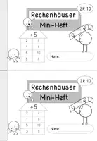 Vorschau - Arbeitsblätter - Zahlenhäuser Zahlenraum 10 und 20 | Rechenhäuser Klasse 1 | Zahlzerlegung | Miniheft - Seite 2