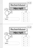 Vorschau - Arbeitsblätter - Zahlenhäuser Zahlenraum 10 und 20 | Rechenhäuser Klasse 1 | Zahlzerlegung | Miniheft - Seite 3