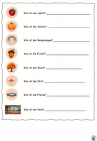 Vorschau - Arbeitsblätter - DaZ - Frage und Antwort Adjektive "Wie ist der Herbst?" DaZ / DaF / Deutsch - Seite 3