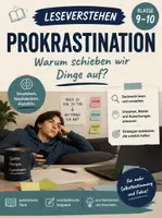 Vorschau - Stundenentwürfe - Leseverstehen Sachtext „Warum wir Dinge aufschieben – Prokrastination" - Deckblatt