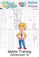 Vorschau - Arbeitsblätter - Zahlenraum 10 | Arbeitsblätter | Rechentraining | Freiarbeit | Mathe Training Klasse 1 - Seite 1