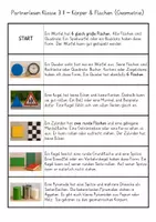 Vorschau - Arbeitsblätter - Partnerlesen Kl. 3 (13 Texte) - Deckblatt