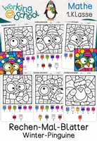 Vorschau - Arbeitsblätter - Mathe Klasse 1 Sparpaket | Arbeitsblätter Spiele & Übungen Grundschule Zahlenraum 20 - Seite 2
