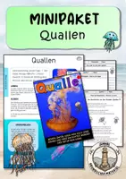 Vorschau - Arbeitsblätter - Quallen - Seite 1