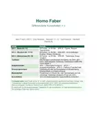 Vorschau - Unterrichtsreihen - Homo Faber (Max Frisch) – 3 differenzierte Klausuren mit Erwartungshorizont & Notenschlüssel: Basis, Standard, Erhöht | Abitur-Vorbereitung | Oberstufe Kl. 11–13 - Deckblatt