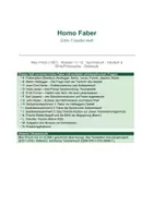 Vorschau - Unterrichtsreihen - Homo Faber (Max Frisch) – Ethik-Transfer: Technikethik, Heidegger, Sartre & Frischs Tagebücher | Weltbild, Verantwortung, Selbsttäuschung | fächerverbindend Deutsch/Ethik/Philosophie - Deckblatt