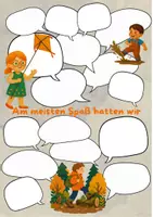 Vorschau - Arbeitsblätter - Herbstferien Reflexions - Plauder - Plakate - Seite 3