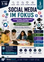 Vorschau - Unterrichtsreihen - Social Media im Fokus – Algorithmen, Filterblasen & Medienkompetenz Gruppenarbeit - Deckblatt