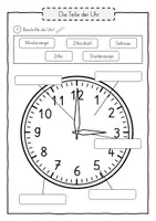 Vorschau - Arbeitsblätter - Die Uhr - Gesamtpaket (Uhrzeit und Zeitspannen) - Seite 3