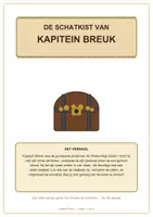 Voorbeeld - Escape game - Piraat - Breuken optellen en vereenvoudigen - Voorblad