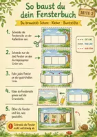 Vorschau - Arbeitsblätter - Fensterbuch Bohnenpflanze Sachunterricht Klasse 2 und 3 - Seite 1