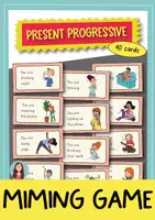 Vorschau - Spiele - Present Progressive Pantomime Englisch – Klasse 5/6 (40 Karten) - Deckblatt