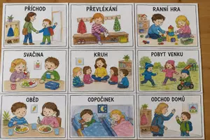 Náhled - Režim dne, autismus, pojmy, slovní zásoba, denní program - boční 2