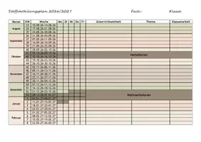 Vorschau - Lehrpläne/Lehrermaterial - Stoffverteilungsplan 2026/2027 - Hessen - Seite 3