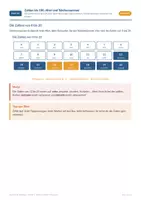 Vorschau - Arbeitsblätter - Zahlen, Alter, Telefonnummer - DaZ A1 - Seite 1