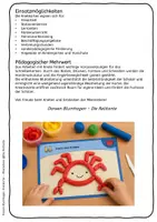 Vorschau - Aufgabenkarten - Meerestiere kneten – Knetkartei für Feinmotorik, Vorschule, Grundschule & Förderunterricht - Seite 3