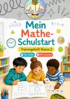 Vorschau - Stationenlernen - Schulstart Klasse 2 | Mathe Trainingsheft - Deckblatt