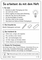 Vorschau - Stationenlernen - Schulstart Klasse 3 | Mathe Trainingsheft - Seite 2