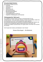 Vorschau - Fördermaterial/Inklusion - Schule und Schulsachen kneten – Knetkartei zur Feinmotorik für Kindergarten, Vorschule, Grundschule & Förderunterricht - Seite 3