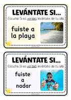 Aperçu - Préparation de séance / Séance complète - Après les Vacances d'Été | Jeu Brise-Glace | 40 Cartes de Questions - Page 1