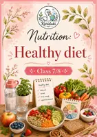 Vorschau - Arbeitsblätter - Nutrition: Healthy diet (with solutions) - Deckblatt