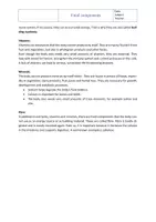 Vorschau - Arbeitsblätter - Nutrition: Food components (with solutions) - Seite 2