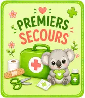 Aperçu - Affichage - Kit urgences et 1er secours koala - Page de couverture