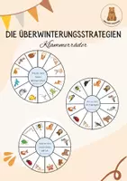 Vorschau - Stationenlernen - Klammerräder zu den Überwinterungsstrategien von Tieren - Deckblatt