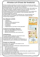 Vorschau - Fördermaterial/Inklusion - Sommer kneten – Knetkartei zur Feinmotorik für Kindergarten, Vorschule, Grundschule & Förderunterricht - Seite 1