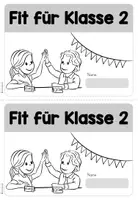 Vorschau - Arbeitsblätter - Fit für Klasse 2 - Materiakpaket - Seite 3