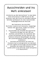 Vorschau - Arbeitsblätter - Meine Sommerpostkarten – Kreatives Schreiben zum Schulstart - Seite 2