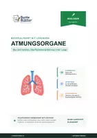 Vorschau - Stundenentwürfe - Biologie: Atmung und Atmungsorgane - Klasse 5/6 - Deckblatt
