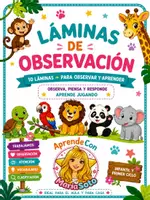 Vista previa - Unidades / Secuencias / Situaciones de Aprendizaje - Láminas de observación de animales. Atención, vocabulario y comprensión oral.Infantil y Primaria - Portada
