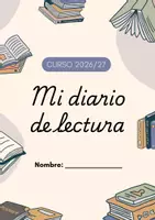 Vista previa - Fichas informativas / Documentos de lectura - DIARIO DE LECTURA - Portada