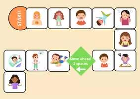 Aperçu - Apprentissages en autonomie - Jeu de plateau sur les émotions - Page 1