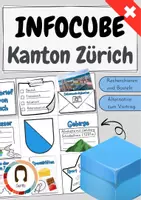 Vorschau - Unterrichtsreihen - Kantone der Schweiz | InfoCube | Materialpaket - Seite 1