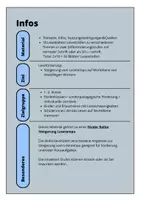 Vorschau - Arbeitsblätter - Wörter lesen dreisilbig: Lesetraining mit dem Leseroboter - Seite 1