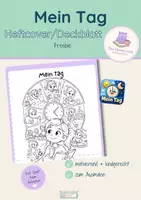 Vorschau - Arbeitsblätter - Mein Tag – Heftcover/Deckblatt (Freebie) - Deckblatt