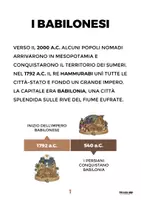 anteprima - Esercizi - Storia Facile - I Babilonesi - Pagina 1